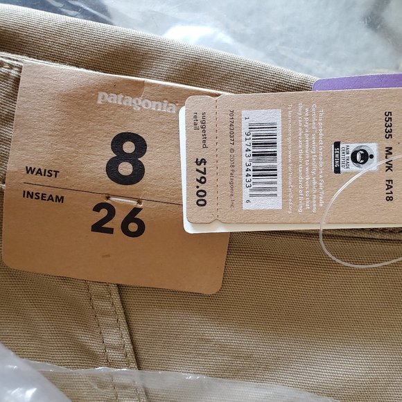 NWT Patagonia Women's Stand Up Cropped Pants - Picture 2 of 5